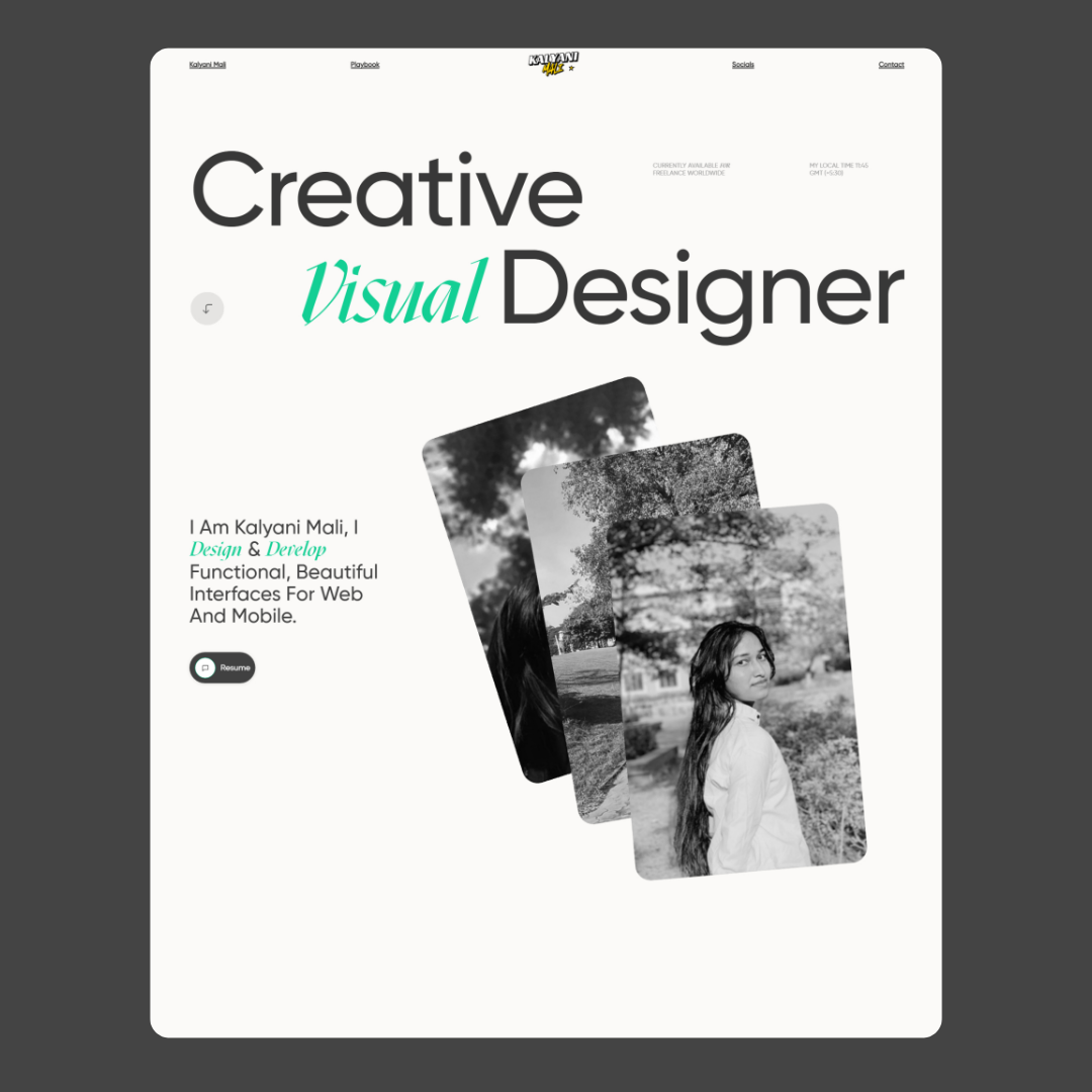 UI UX design case study by Kalyani Mali